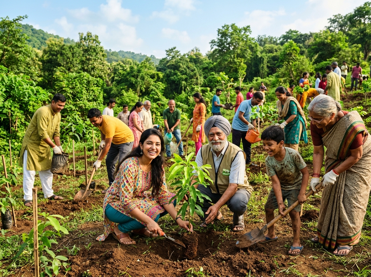 Community Green Plantation & Environmental Awareness Drive