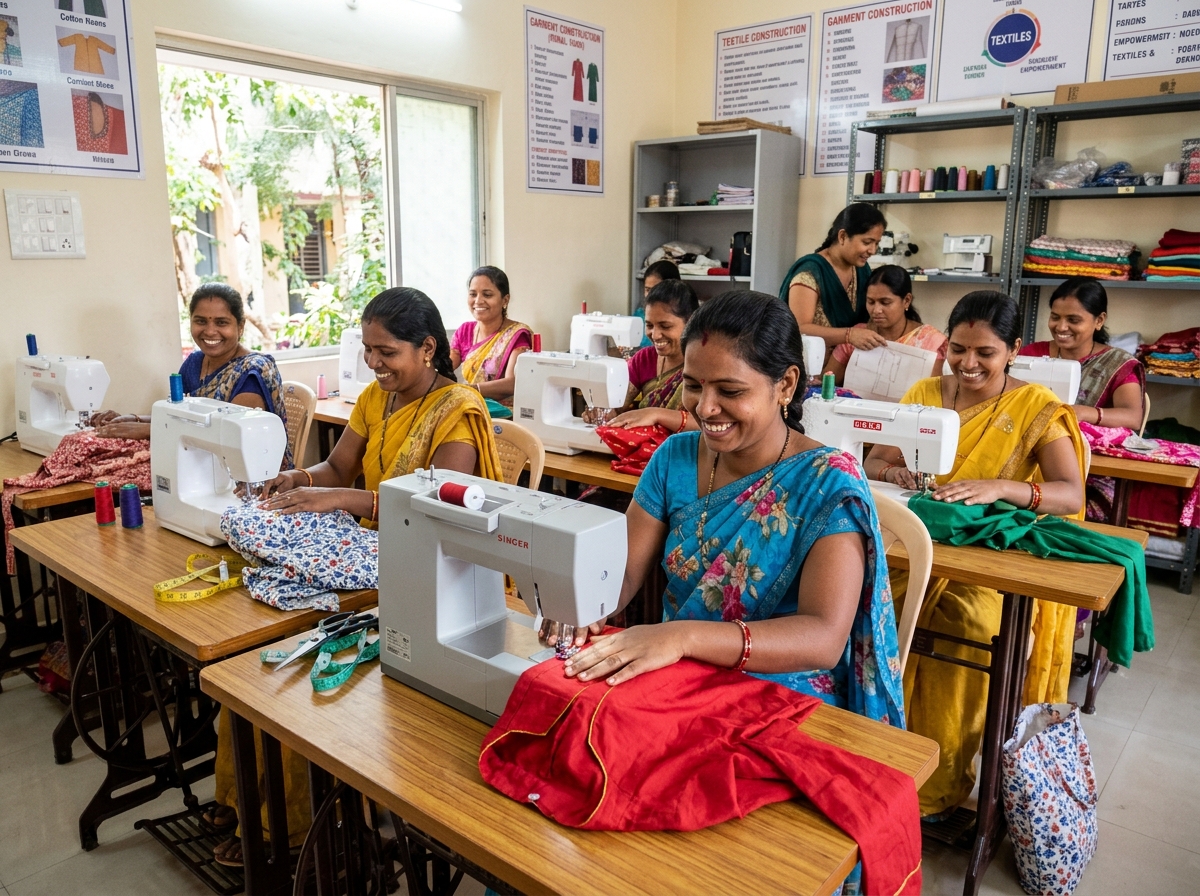 Women Skill Development & Vocational Tailoring Workshop