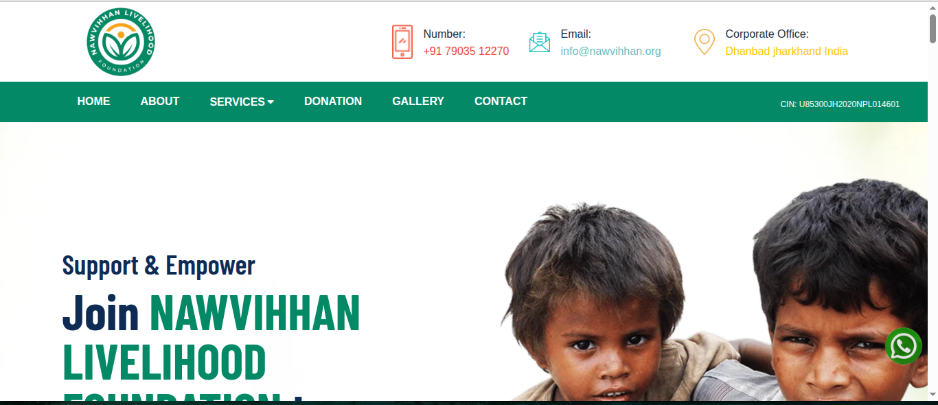 nawvihhan.org website preview