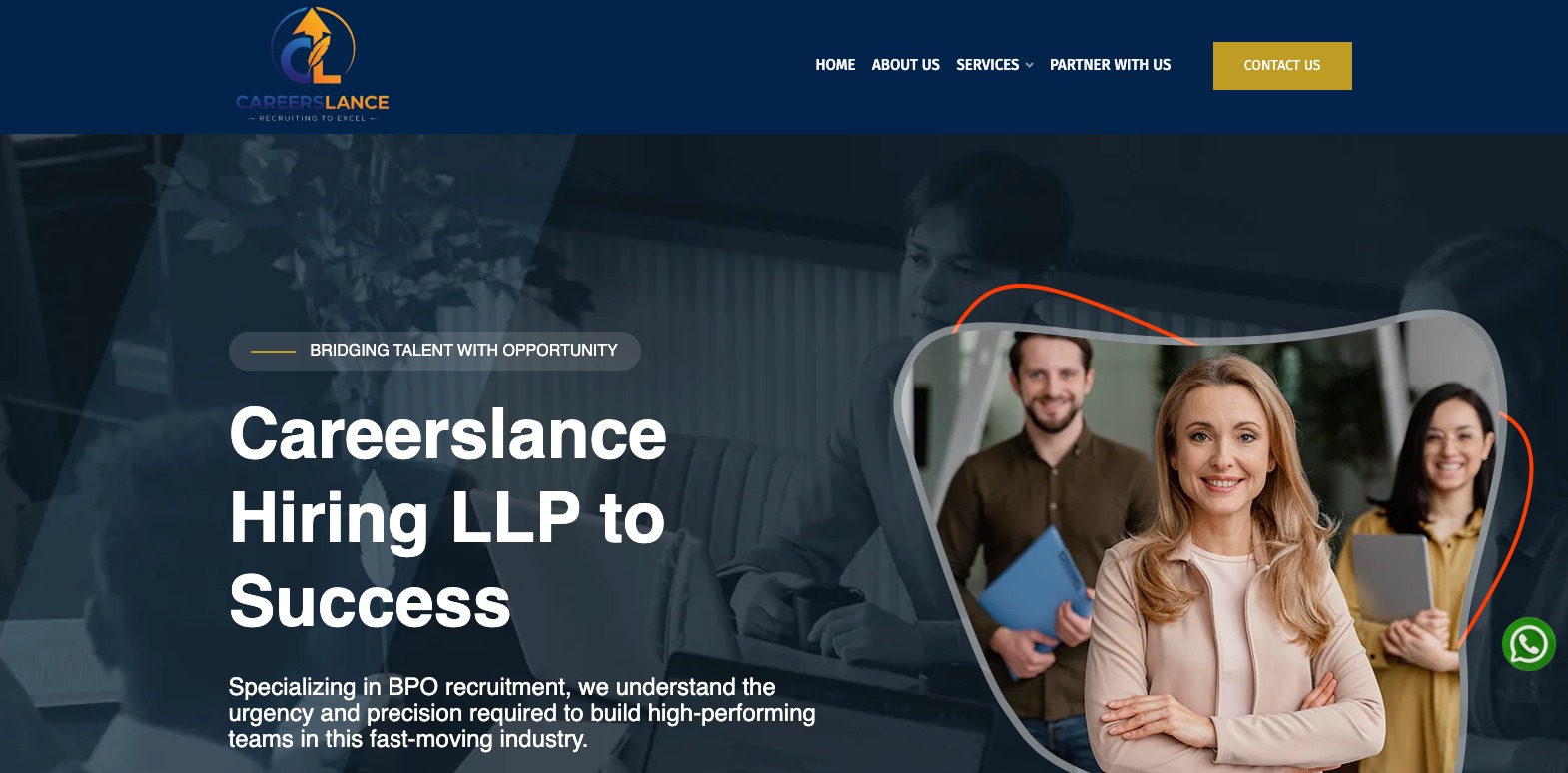 CarrersLance website preview
